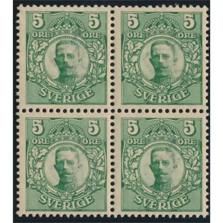 Hög kvalitet Sverige 75 ** 4-block