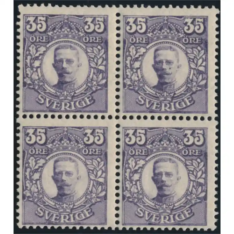 Sverige 89 och 89bz ** 4-block Köp nu